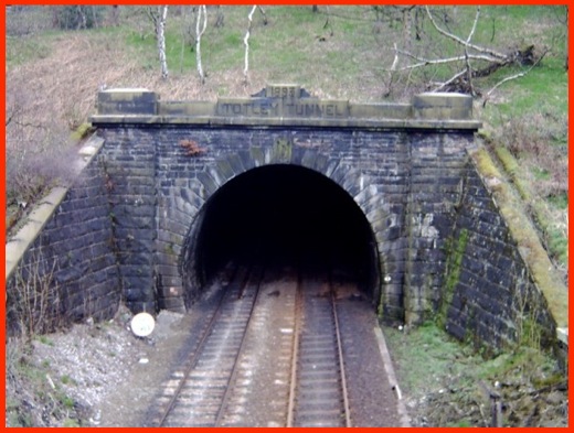 The Grindleford end of the Totley Tunnel .
